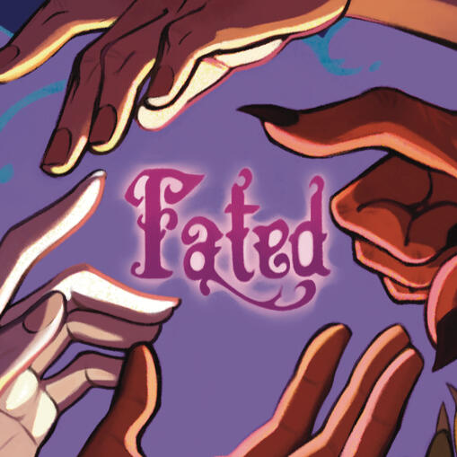 Fated Book Cover and Page Graphics